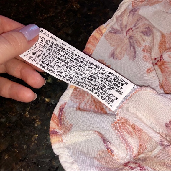 Peach Floral Sundress - Picture 7 of 7